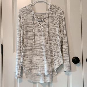 American Eagle Hooded Shirt